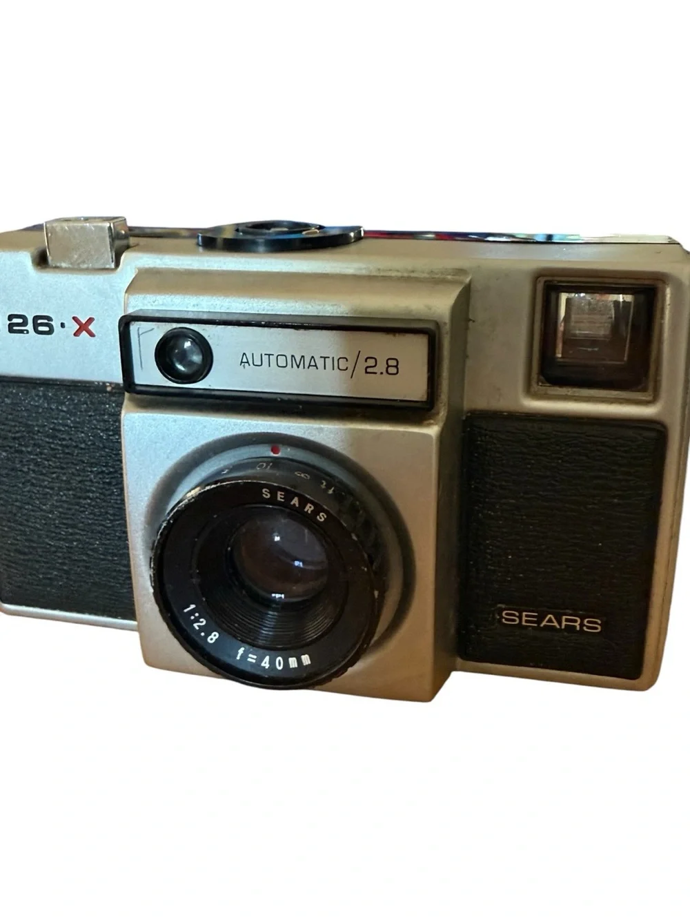 Sears 126 X, 40MM Automatic/2.8 Camera Untested